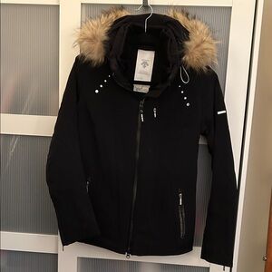 Descente, seize 10, performance SKI Jacket with real Fur-Trim